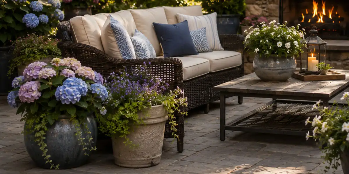 Summer Gathering Host Tips Decorative Planters