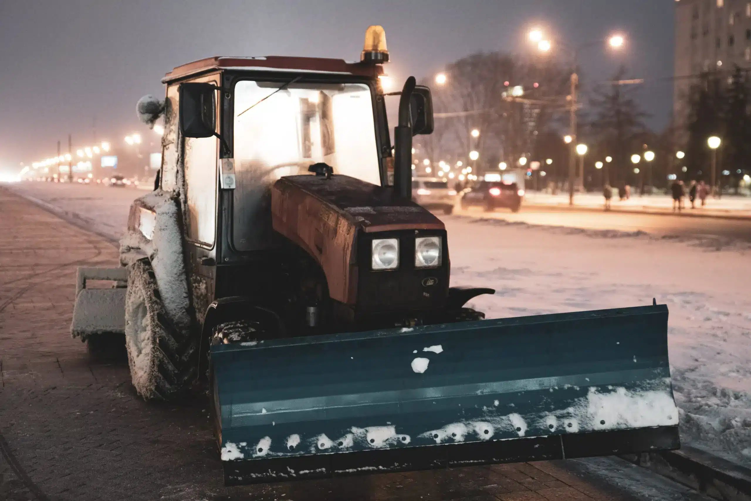 Snowplowing