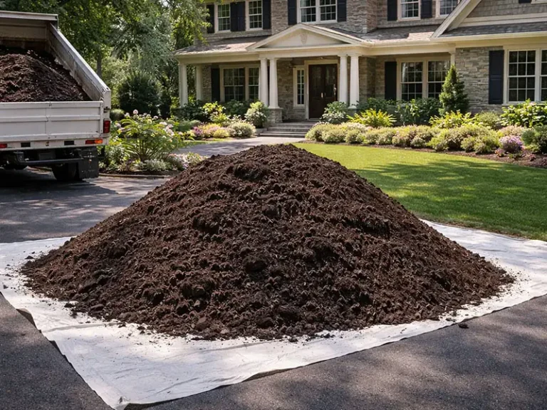 Get bulk mulch, soil, compost and stone delivered in Bucks County from Bountiful Acres