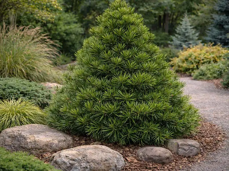 Buy Japanese Umbrella Pine from growers Bountiful Acres in Buckingham, PA