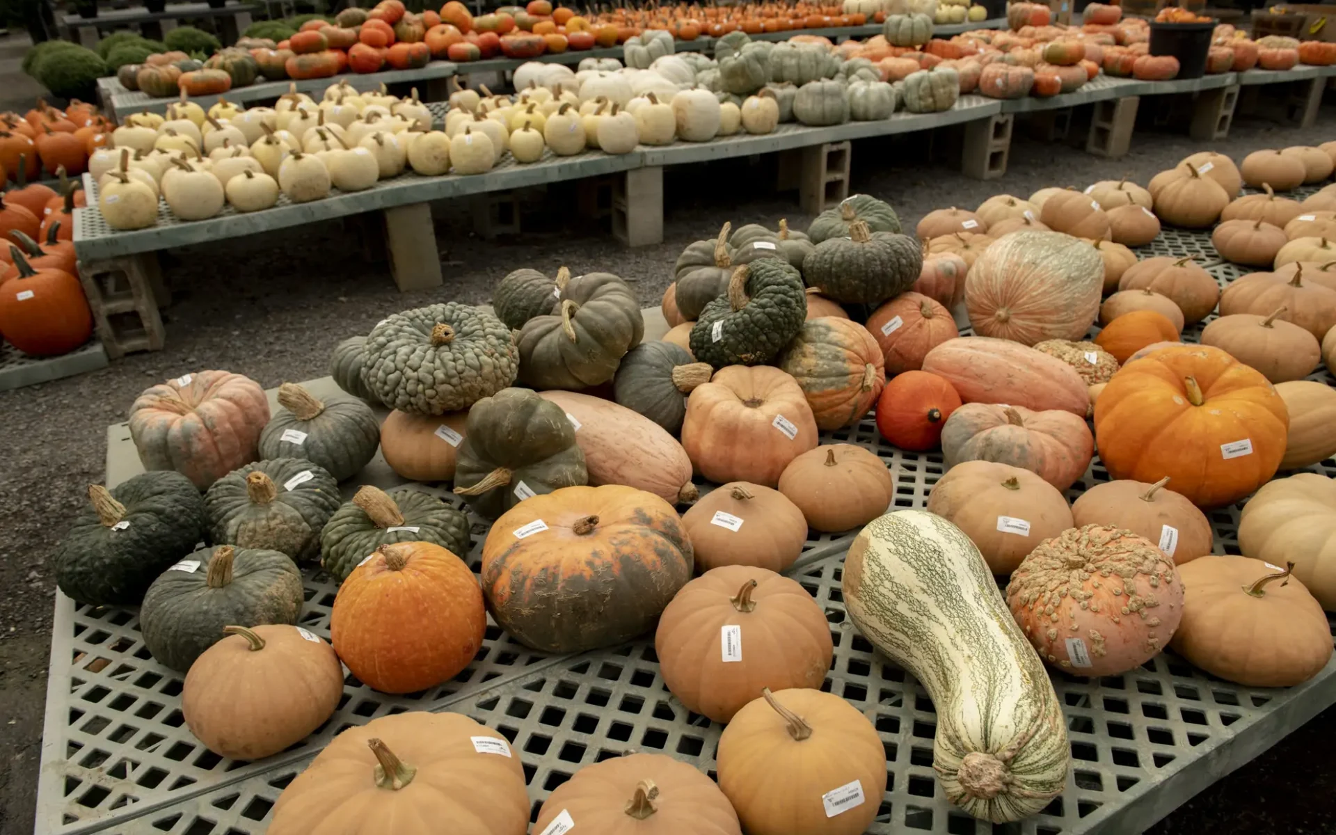 Fall-Exterior-Pumpkins-Display-Gourds-Pallets-2
