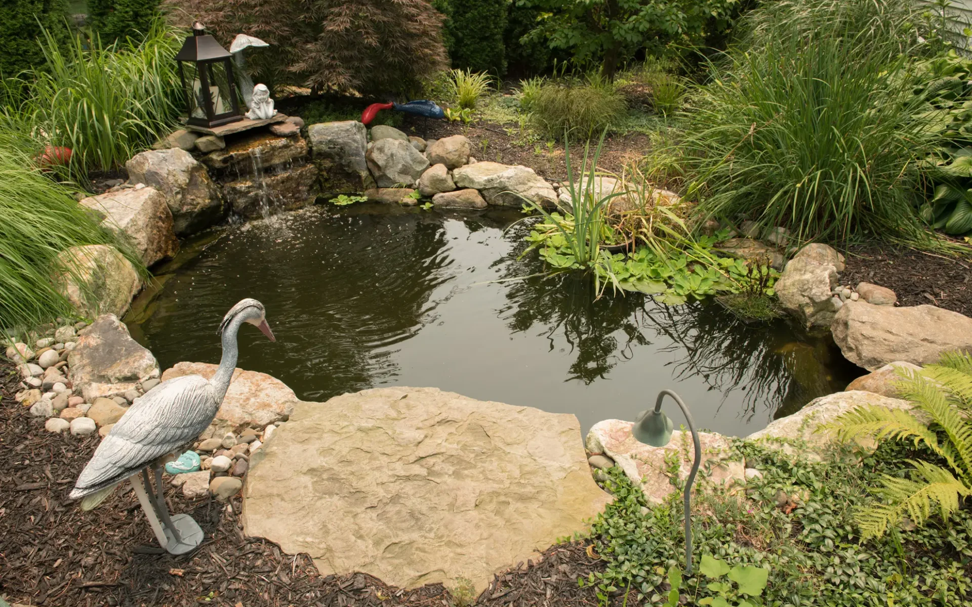 Landscape-Design-Project-Pond-Garden-Shrubs-Hardscape-Grasses-Stone